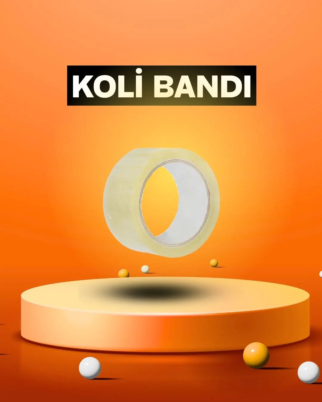 Şeffaf ve Taba Koli Bandı - Güçlü Yapışkanlı Ambalaj Bandı