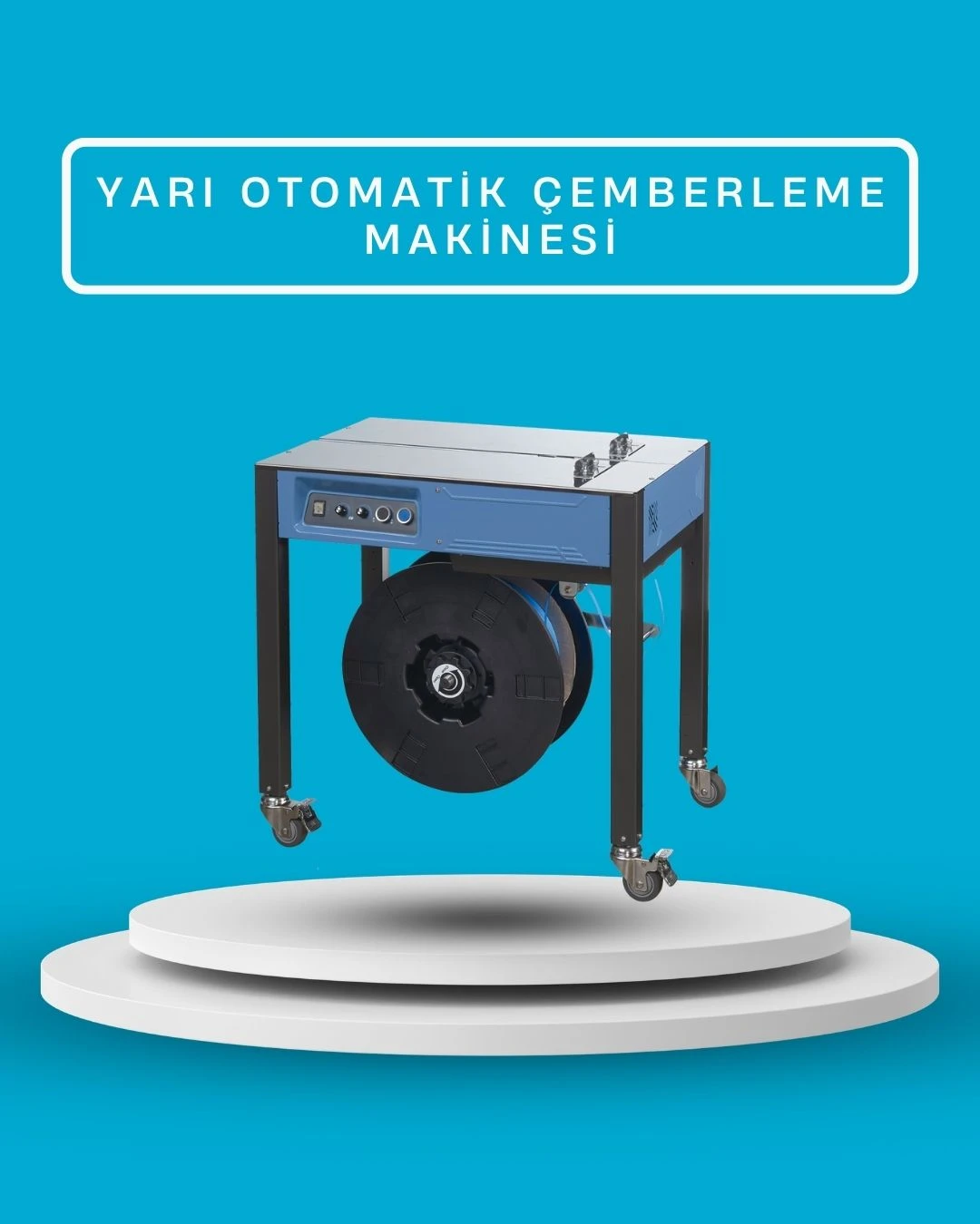 EXS-303 Yarı Otomatik Çemberleme Makinesi
